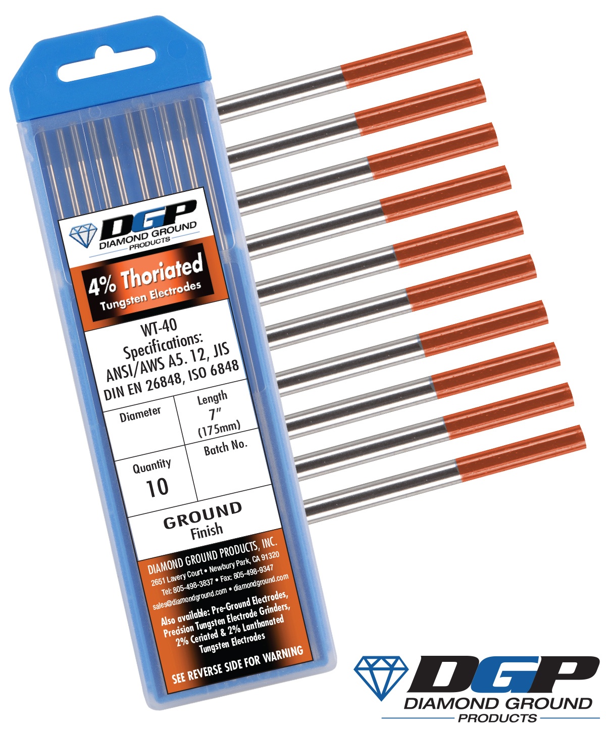 4% THORIATED (ORANGE)