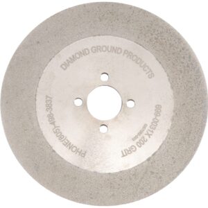 699-0031: Diamond Grinding Wheel - 200 Grit - 6" Diameter