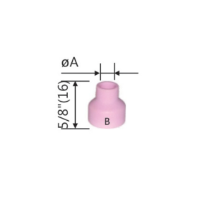Alumina Ceramic Nozzle: Torch Model WP-24