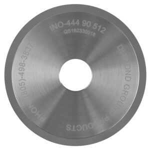 INO-444 90 512: Tungsten Grinding Wheel, 3.94" OD