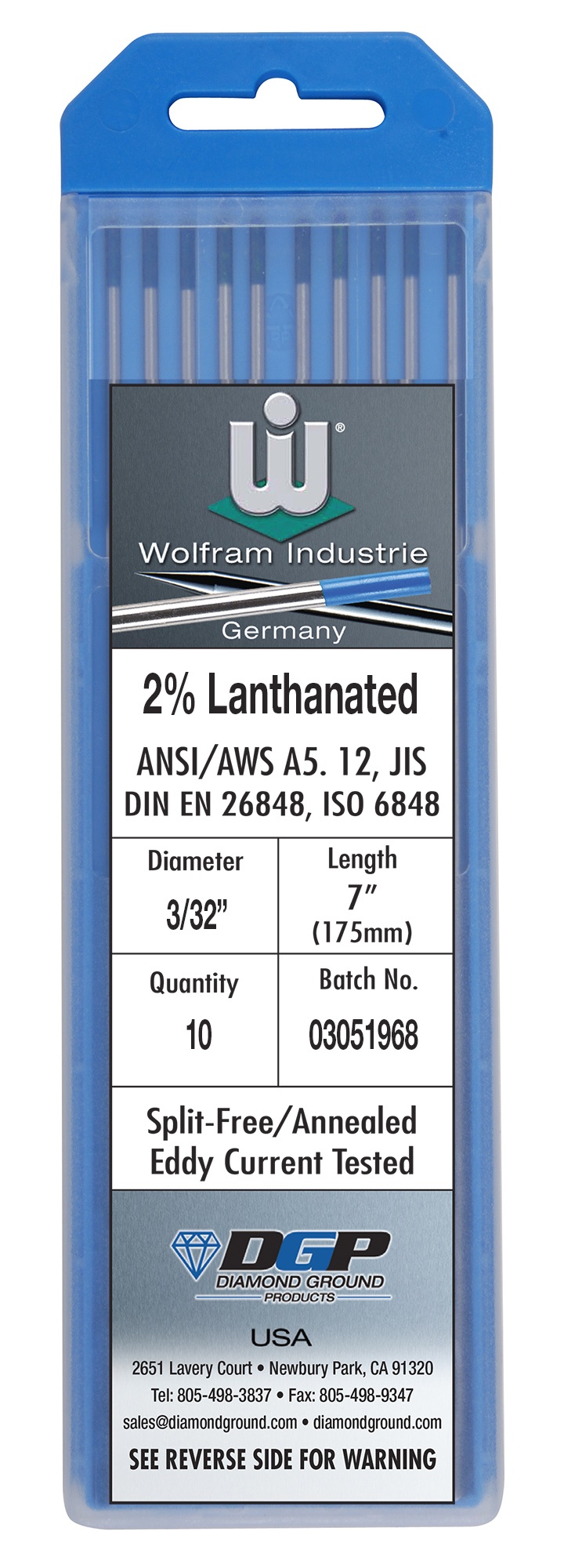 2% LANTHANATED (BLUE) - Image 3